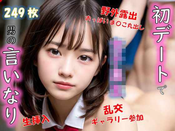 「JK」 初デートで言いなりになっちゃう女子校生 『同人』