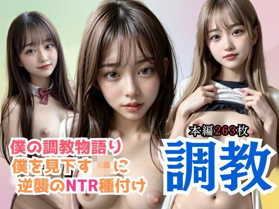 「JK」 僕の調教物語り！僕を見下すJKに逆襲のNTR種付け 『同人』