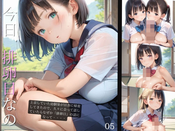 「JK」 上京していた童顔巨乳幼なじみが排卵日でムラムラしてる05 『...