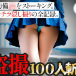 「JK」 【盗撮100人斬り】無防備JKをストーキング。パンチラ隠し撮りの全記録。 『同人』