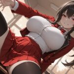 「JK」 ニーソと巨乳とJK 『同人』