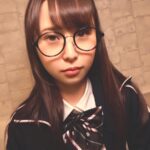 ＜JK＞ 円女交際 中出しoK18歳 純情メガネちびっこ中出し娘 井上そら 『高画質』