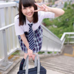 ＜JK＞ ハニカミ笑顔が可愛い女子校生「ちはるん」「あんまりジロジロ見ないで下さい…恥ずかしいです（/ω＼）」 桜井千春 『高画質』