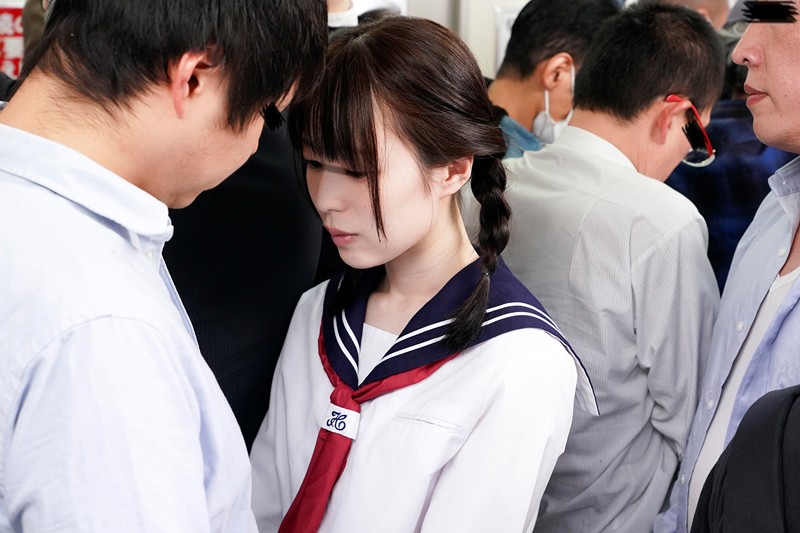 ＜JK＞ 痴●を断れず濡れてしまう敏感女子○生を何度もつま先立ちバック...