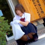＜JK＞ 雨に打たれながら痴●師に乳首をいじられ続けS字反りイキする敏感巨乳女子○生 『高画質』