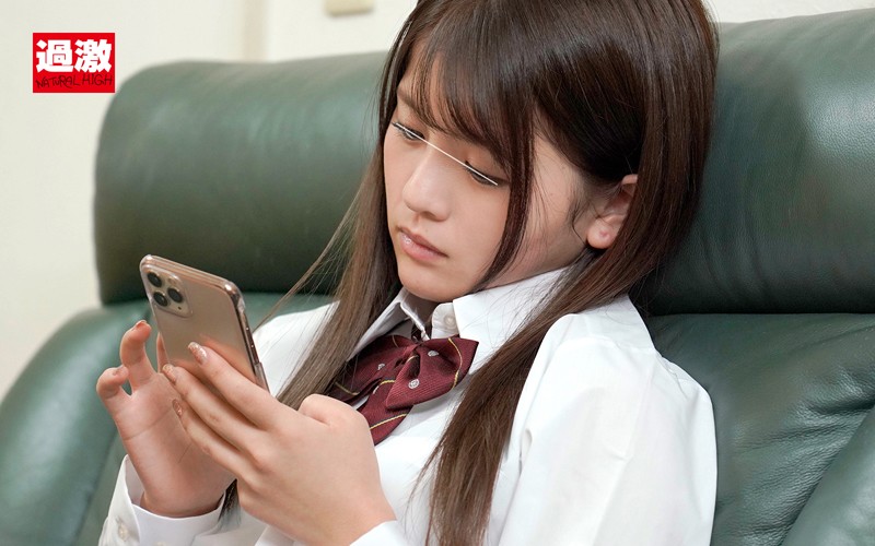 ＜JK＞ ●っ払い叔父さんに無理矢理された糸引きベロチューにハマってし...