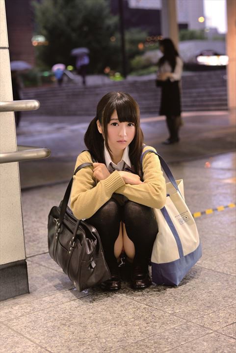 ＜JK＞ はじめての家出 東京1Kアパート なかだしルームシェア 黒髪...