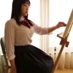＜JK＞ あの娘のオッパイ揉んだらどんな顔するだろう Case03美術部の隠れ巨乳 水城唯 『高画質』