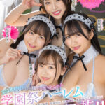 ＜JK＞ 【VR】エロメイドたちから精子を搾り取られる学園祭ハーレムメイド喫茶！！ 『高画質』