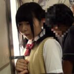 ＜JK＞ 満員電車女子校生ぶっかけ痴● 『高画質』