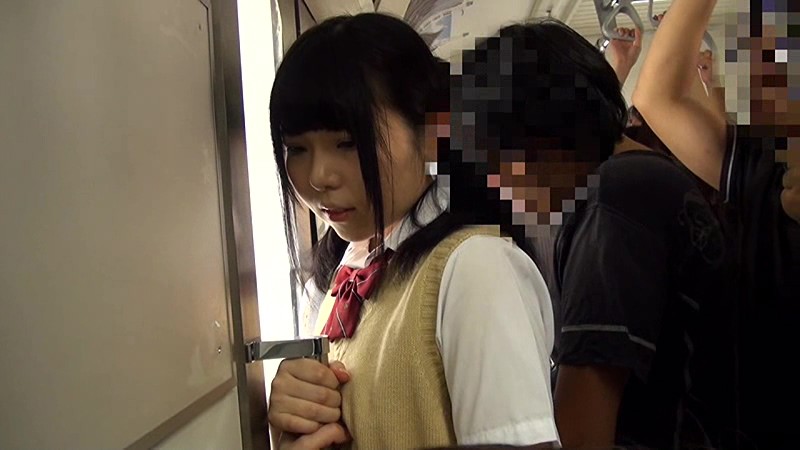 ＜JK＞ 満員電車女子校生ぶっかけ痴● 『高画質』