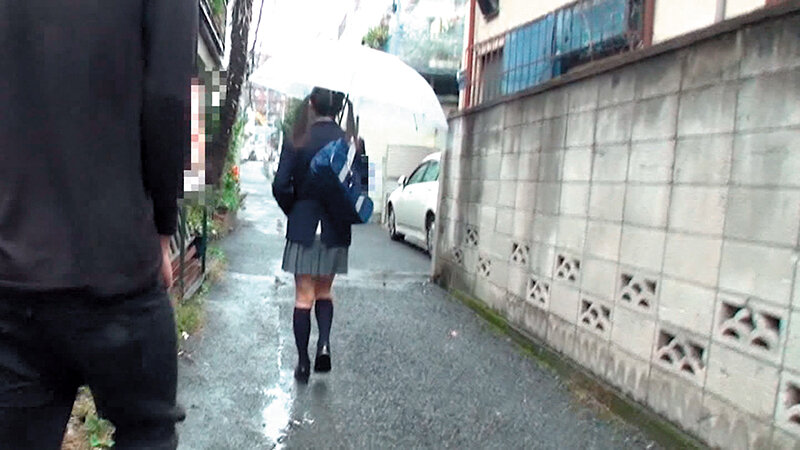 ＜JK＞ 雨が降りしきる日、音が消される為レイパーが犯行に及ぶ 『高画...