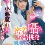 ＜JK＞ 絶対に手を出してはいけない教え子の小悪魔J系にバレヤバ状況で密着囁き淫語挑発され男潮吹くまで弄ばれた。 渚みつき 『高画質』