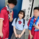 ＜JK＞ 【流出映像】 部活最後の大会で部員とパコハメするサッカー部マネ 精飲6発 『高画質』