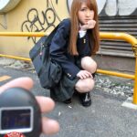 ＜JK＞ J●とびっこ散歩！3～リモバイ挿れたまま散歩できるかな？～ 『高画質』