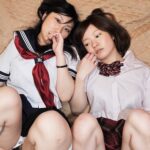 ＜JK＞ セーラー服と機関坊4 円光2人組3P 『高画質』