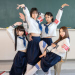 ＜JK＞ 新しい学校の風紀委員リーダーが進学校の真面目過ぎる風紀を取り締まり！ 『高画質』