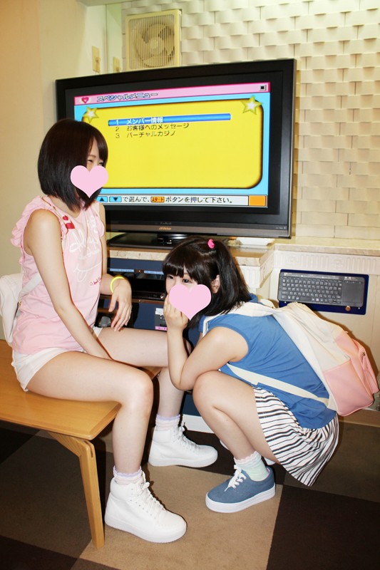 ＜JK＞ 膨らみロリ、親友と2人 このみ＆ちはる 錦糸町編 『高画質』