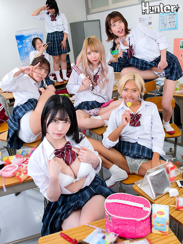 ＜JK＞ おバカなド底辺女子校の男教師はボク1人！貞操観念激低お股ユル...