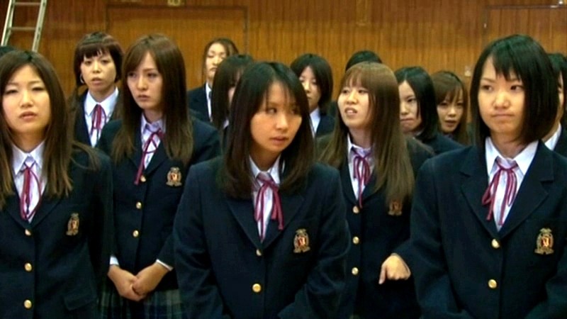 ＜JK＞ ひざ下パンツの女子校生 『高画質』