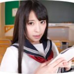 ＜JK＞ 【VR】さくらゆら 放課後の教室、見せつけオナニー 『高画質』