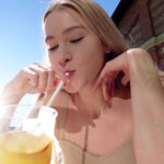 ＜JK＞ 最高級スタイルと甘い色気の金髪美妖精生中出し IviRein 『高画質』