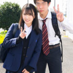 ＜JK＞ マジックミラー号 女子〇生限定 彼女さん！彼氏のチ○ポ当ててください！！【かすみ編】 『高画質』