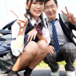 ＜JK＞ マジックミラー号 女子〇生限定 彼女さん！彼氏のチ○ポ当ててください！！【れな編】 『高画質』