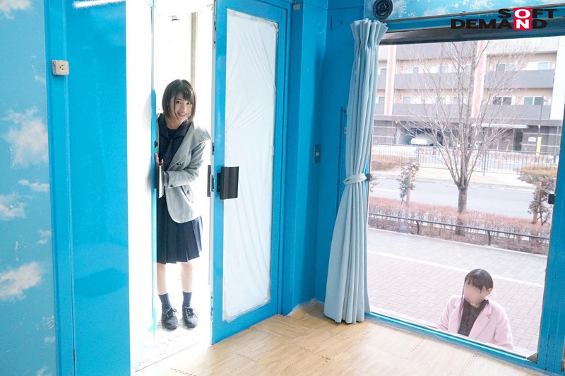 ＜JK＞ ゆきちゃん（18）女子〇生 マジックミラー号 よだれが出ちゃ...