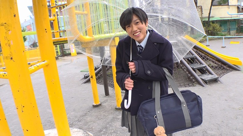 ＜JK＞ ボーイッシュ再び！（これぞ）天然早漏イクイク女子校生。～ひよ...