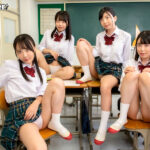 ＜JK＞ 『ヤメて下さい！授業中ですよ！』去年まで女子校だった学校に転校したら問題児女子だけの特別クラス入り！休み時間、放課後は当然エッチばかり！ 『高画質』