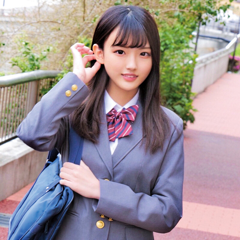 ＜JK＞ かれんグラビアアイドル顔負けのスタイルと最高級のおっぱい！あ...