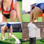 ＜JK＞ 巨乳の陸上部員が肉体強化の合宿で1cmギリギリの空気椅子特訓！おっぱいの重さであわや合体の騎乗位に溺れた2泊3日 楪カレン 『高画質』