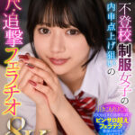 ＜JK＞ 【VR】【8K】不登校制服女子の内申点上げ狙いの即尺・追撃フェラチオ 北岡果林 『高画質』