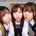 ＜JK＞ 【VR】【8K】学園祭の出し物はドキドキ告白体験！クラスの可愛い美少女J系トリオから三者三様の告白をされ身体も心も全て完堕ちさせられる！ 『高画質』