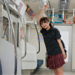 ＜JK＞ 最終接吻電車 誰もいない2人きりの車内で美少女と何度もキス×キス×キス 北岡果林 『高画質』