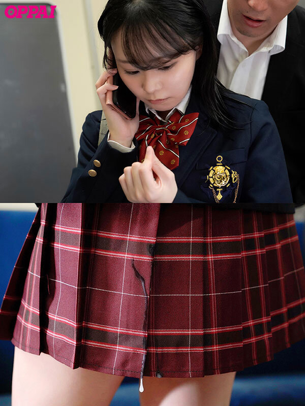 ＜JK＞ 雨の日の最終電車で痴●され助けを求めて降りた場所は無人駅。凍...