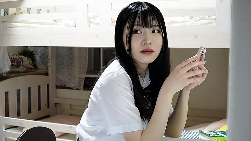 ＜JK＞ 覚えたて一人エッチ色白娘 『高画質』