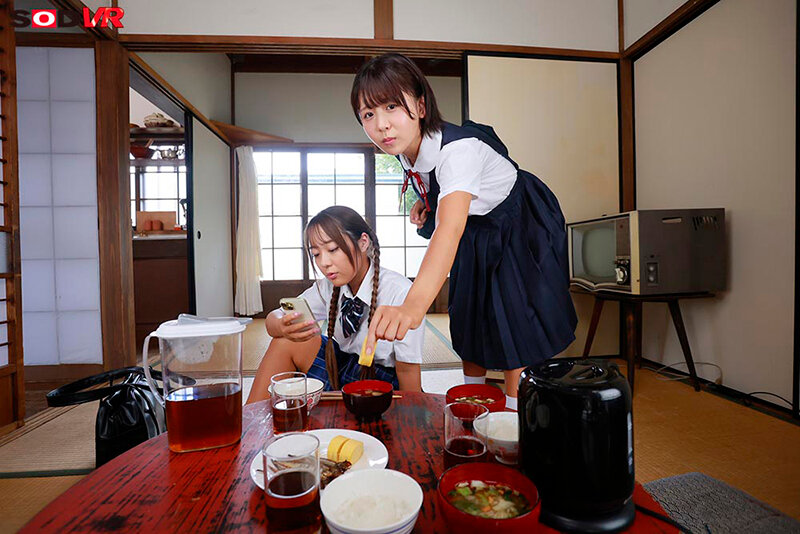 ＜JK＞ 【VR】【8K】催ミンミンゼミで生意気姉妹を完全支配 『高画...