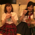 ＜JK＞ 【AIリマスター版】しろうと関西円光（中田氏） ちずる＆みさ 『高画質』