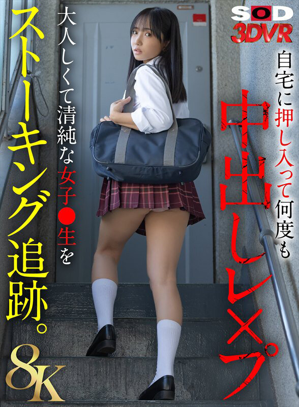 ＜JK＞ 【VR】【8K】大人しくて清純な女子●生をストーキング追跡。...