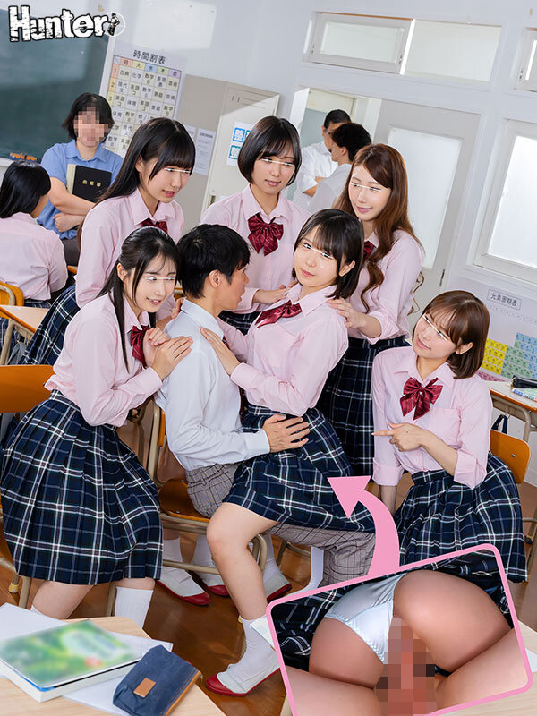 ＜JK＞ 『ここで（教室）こっそり挿れちゃおうか？』『このまま中に出し...