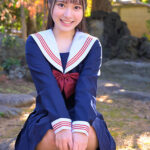 ＜JK＞ 性欲の溢れたエロ過ぎ制服美少女が汗だくになって男を貪る絶倫性交 咲月ひな 『高画質』