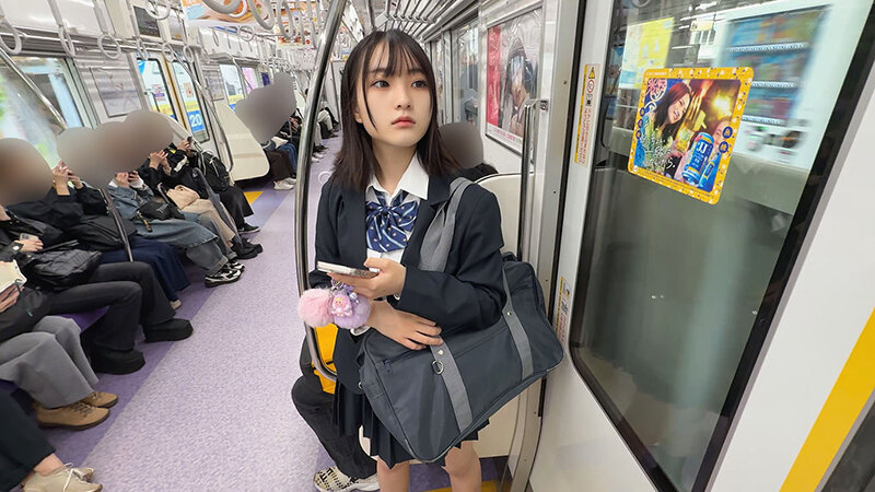 ＜JK＞ アオハル香る女子●生 粘着つきまとい 拘束固定スローピストン...